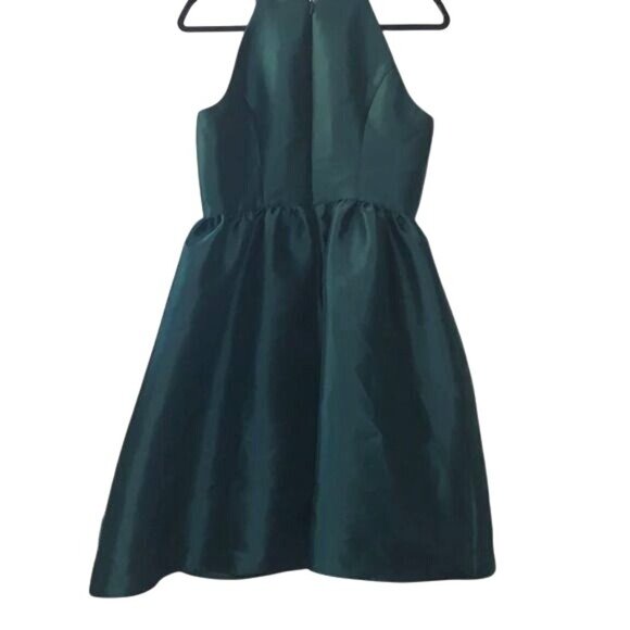 Wendy Bird Emerald Green Sleeveless Dress Size 8 - Picture 7 of 10